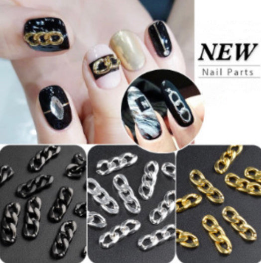 Metal Chain Nail Art