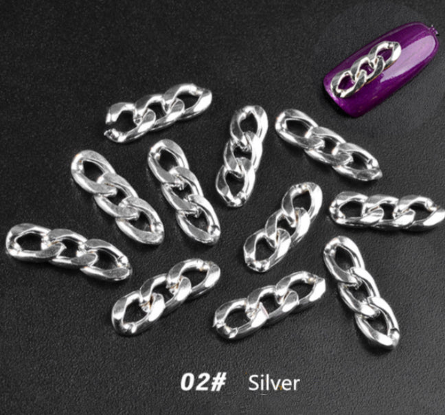 Metal Chain Nail Art