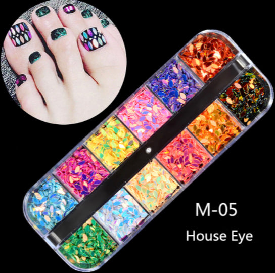 Grids Nail Decoration M-05