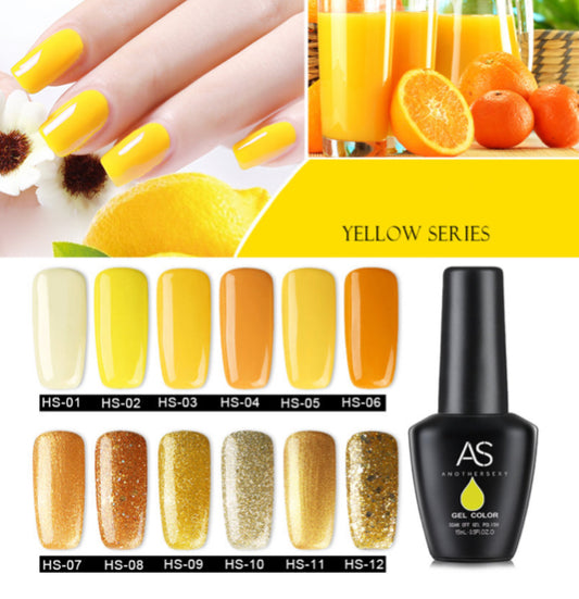 AS Gel Polish - Yellow Series