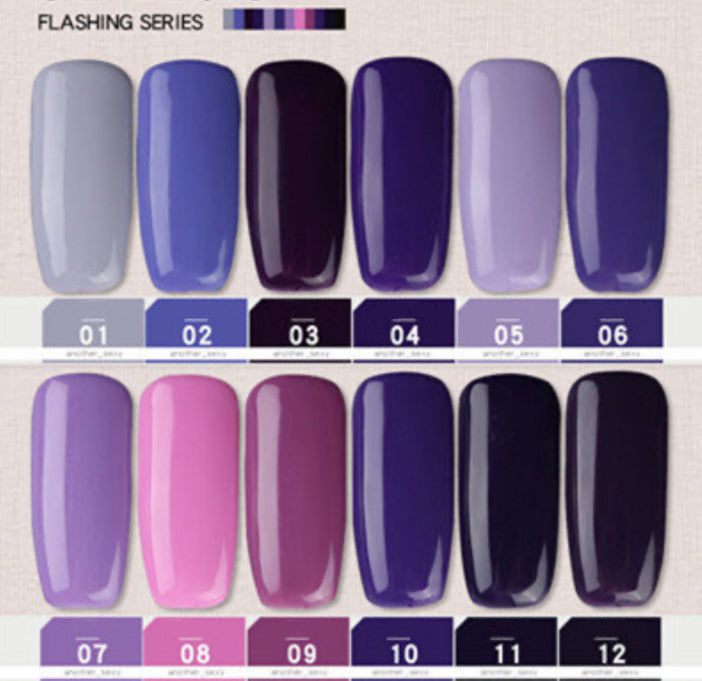 AS Gel Polish - Purple Series