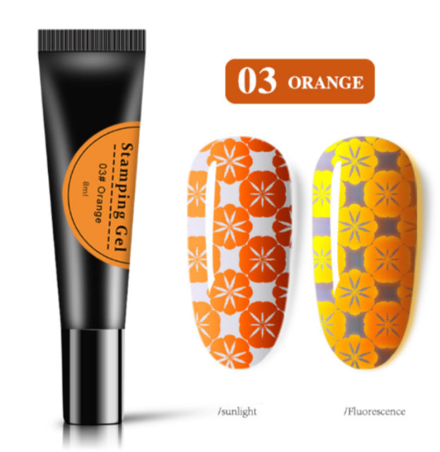 Glow in the dark Stamping Gel - 8ml