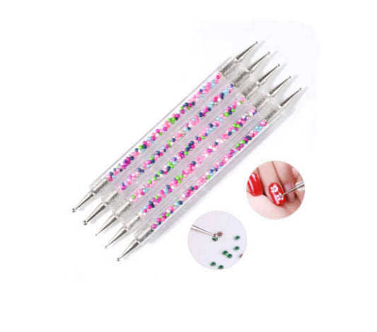 Mix pearl dotting tool - 5pcs
