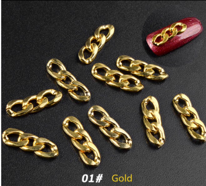 Metal Chain Nail Art