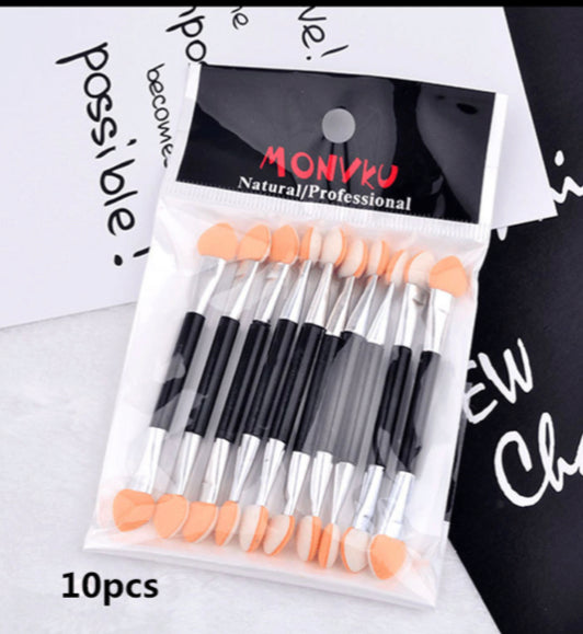 Chrome Powder/ Eyeshadow Brush / 10pcs