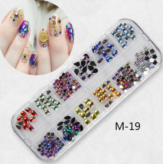 Grids Nail Decoration M-19