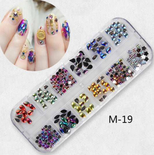 Grids Nail Decoration M-19