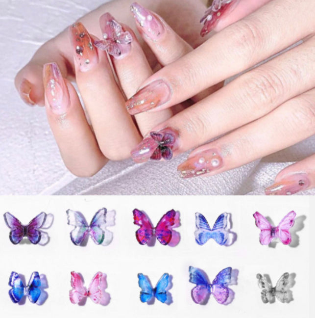 Resin Stereoscopic Butterfly- 1pcs