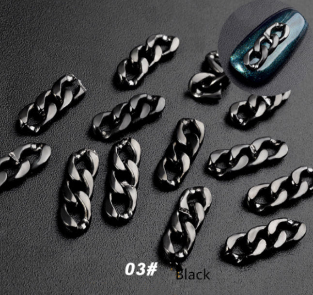 Metal Chain Nail Art