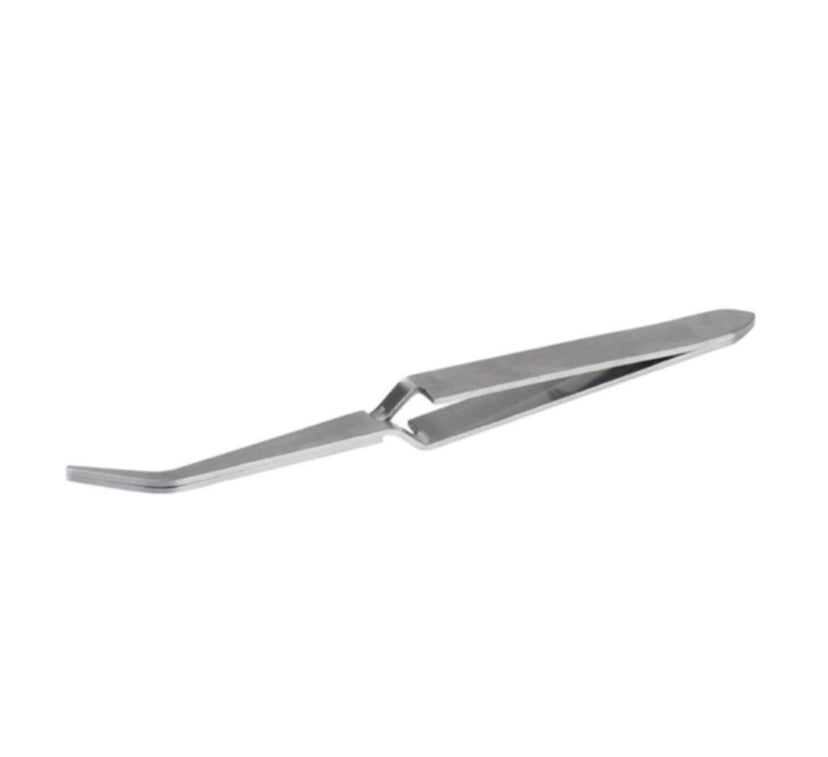 stainless steel Shaped tweezers