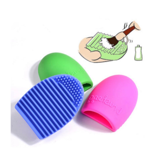 Brush Cleaning Silicone Scrubbing Egg