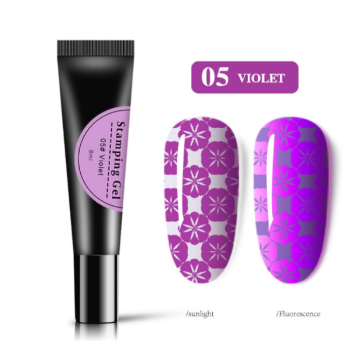 Glow in the dark Stamping Gel - 8ml