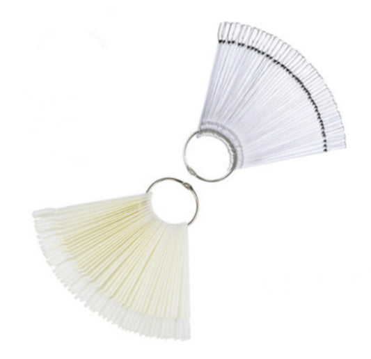 Fan Display Color Chart - 50pcs
