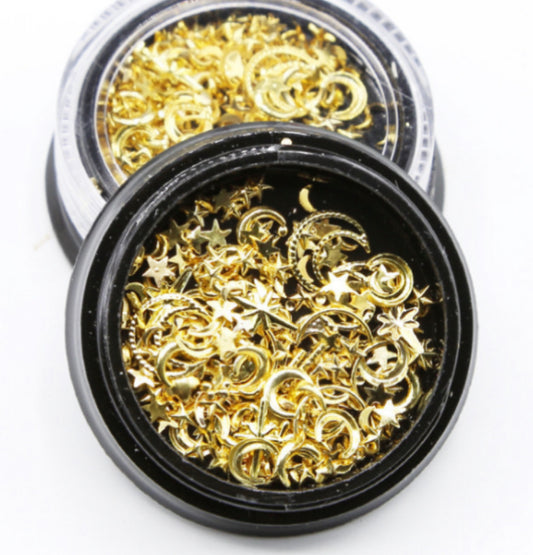 Star rivet flat gold