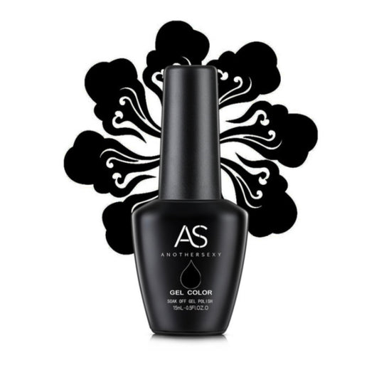 AS Gel Polish - BLACK