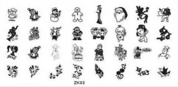 Nail Stamping Metal Plate - ZK