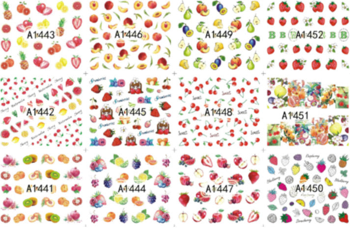Fruit&Cake water deco