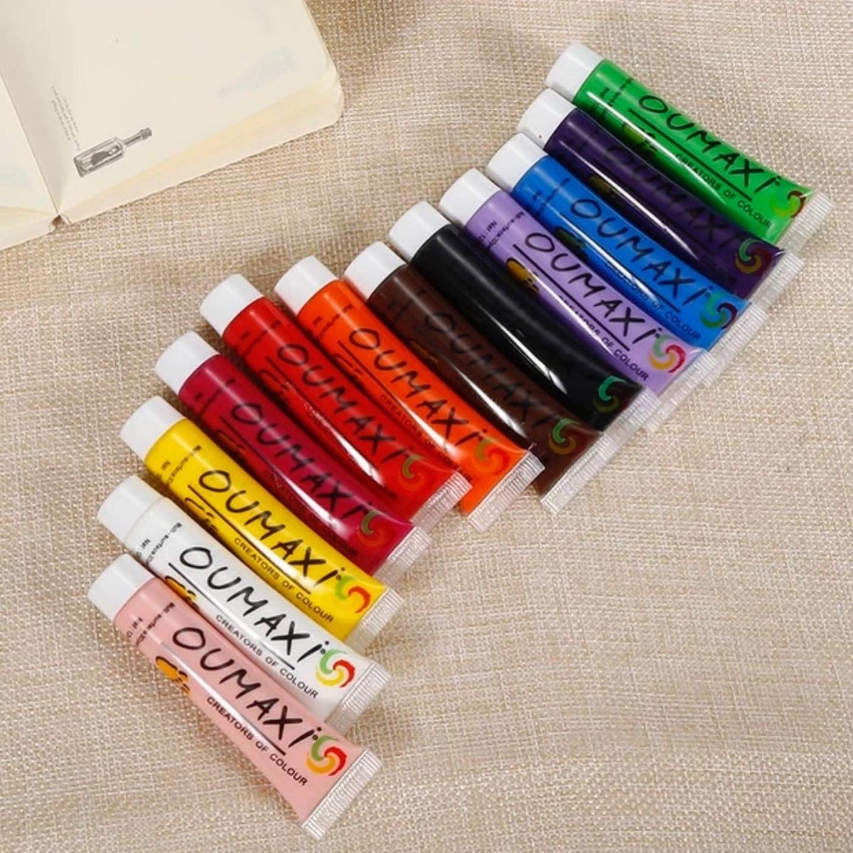Acrylic Nail Art Paint  -12 pcs set