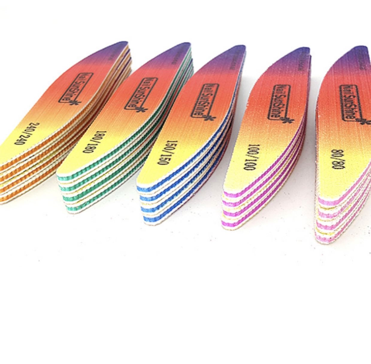 S Shape Nail File - 25 pcs