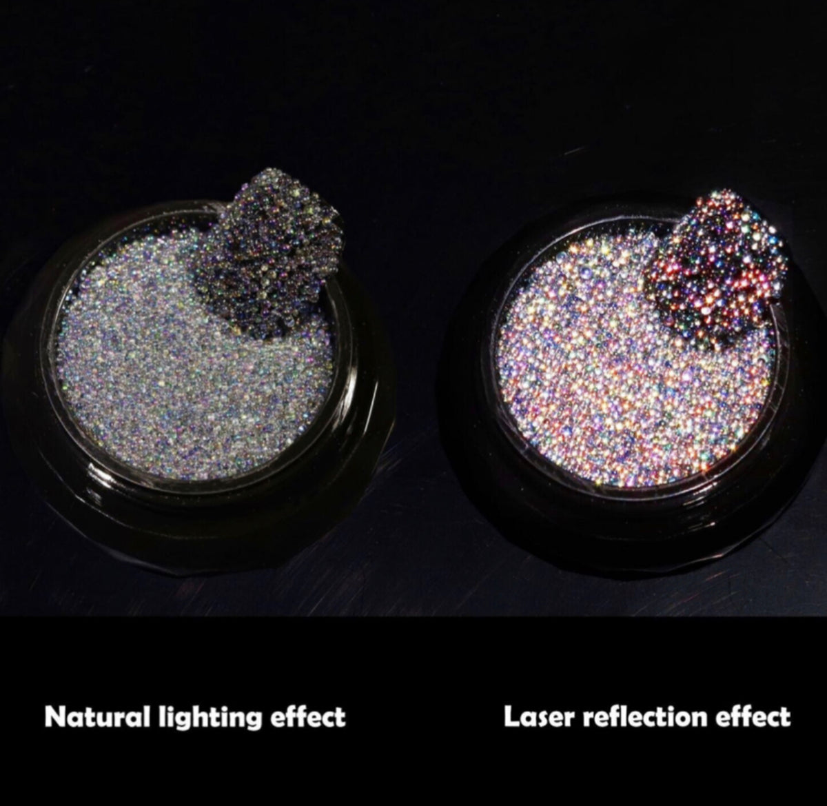 Laser 3D Nail Beads