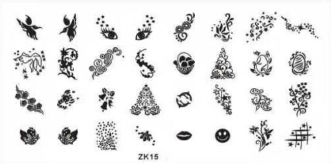 Nail Stamping Metal Plate - ZK