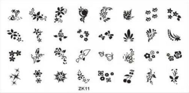 Nail Stamping Metal Plate - ZK