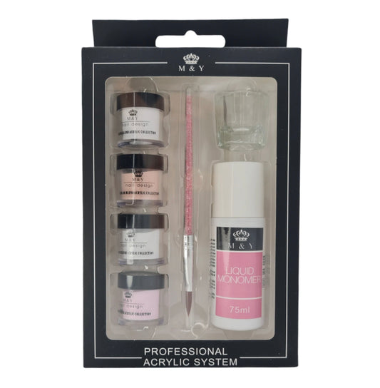 ACRYLIC NAIL KIT - 7pcs