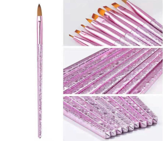 Single Pink Acrylic Brush