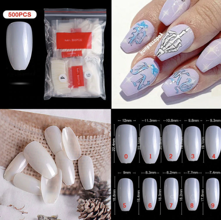 Nail Tips - 500pcs