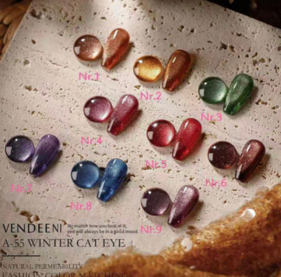 A-55 Winter Cat Eye gel