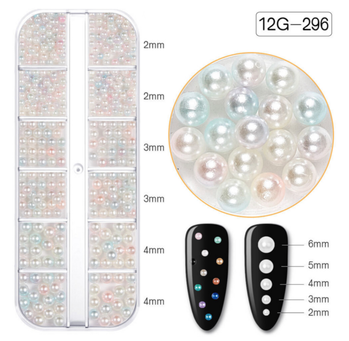 Pearls Nail Art