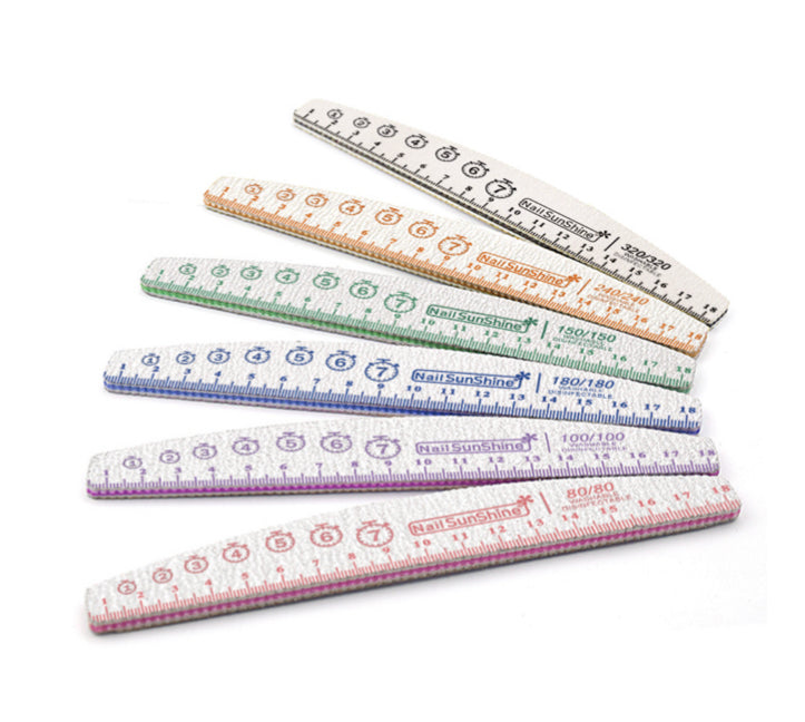 Ruler Nail Filer - 25pcs