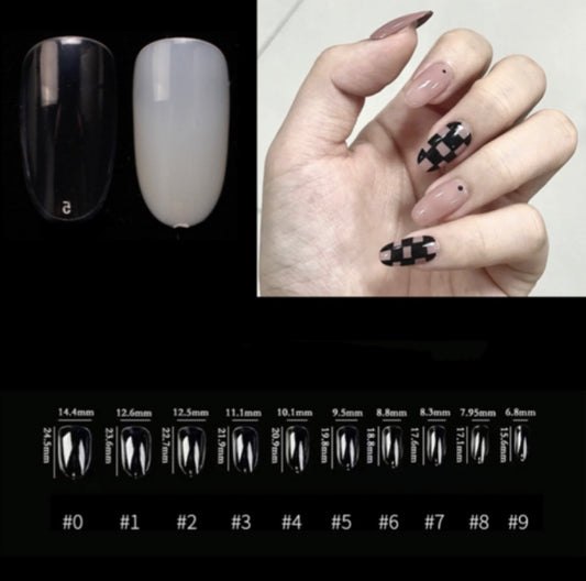Round Short Nail full Tip