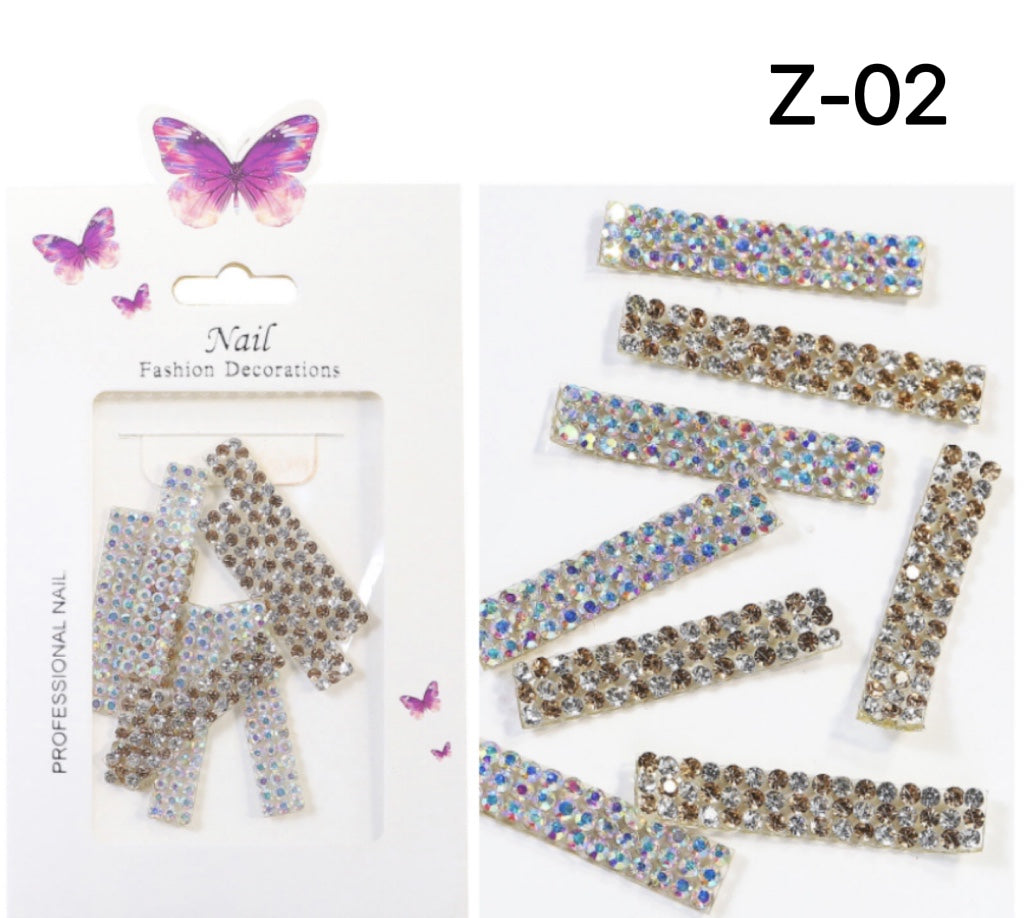 Rhinstone Nail Stickers