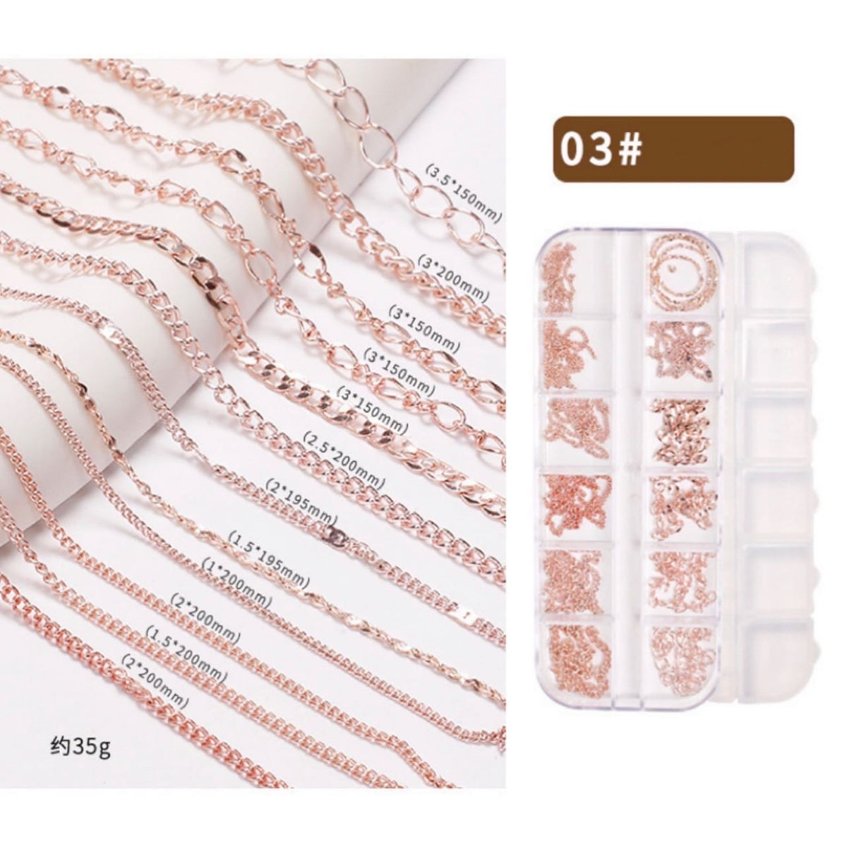 Chain Nail Decoration