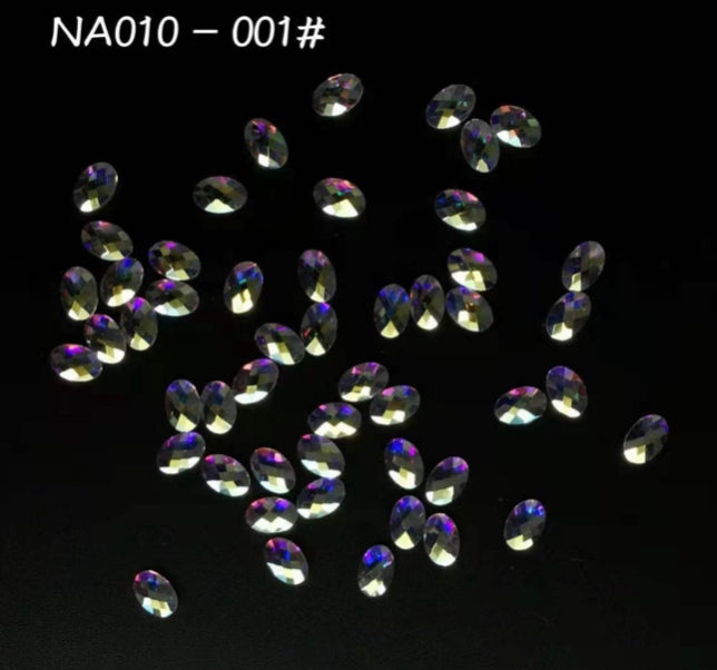 Shaped Nail Diamonds - 50pcs