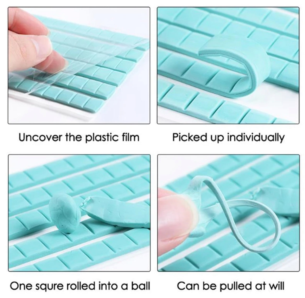 Reusable Adhesive For Nail Display