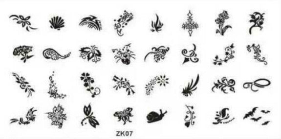 Nail Stamping Metal Plate - ZK