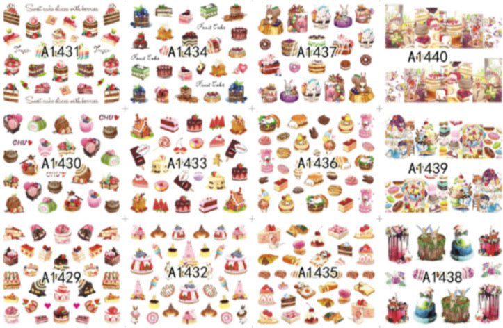 Fruit&Cake water deco