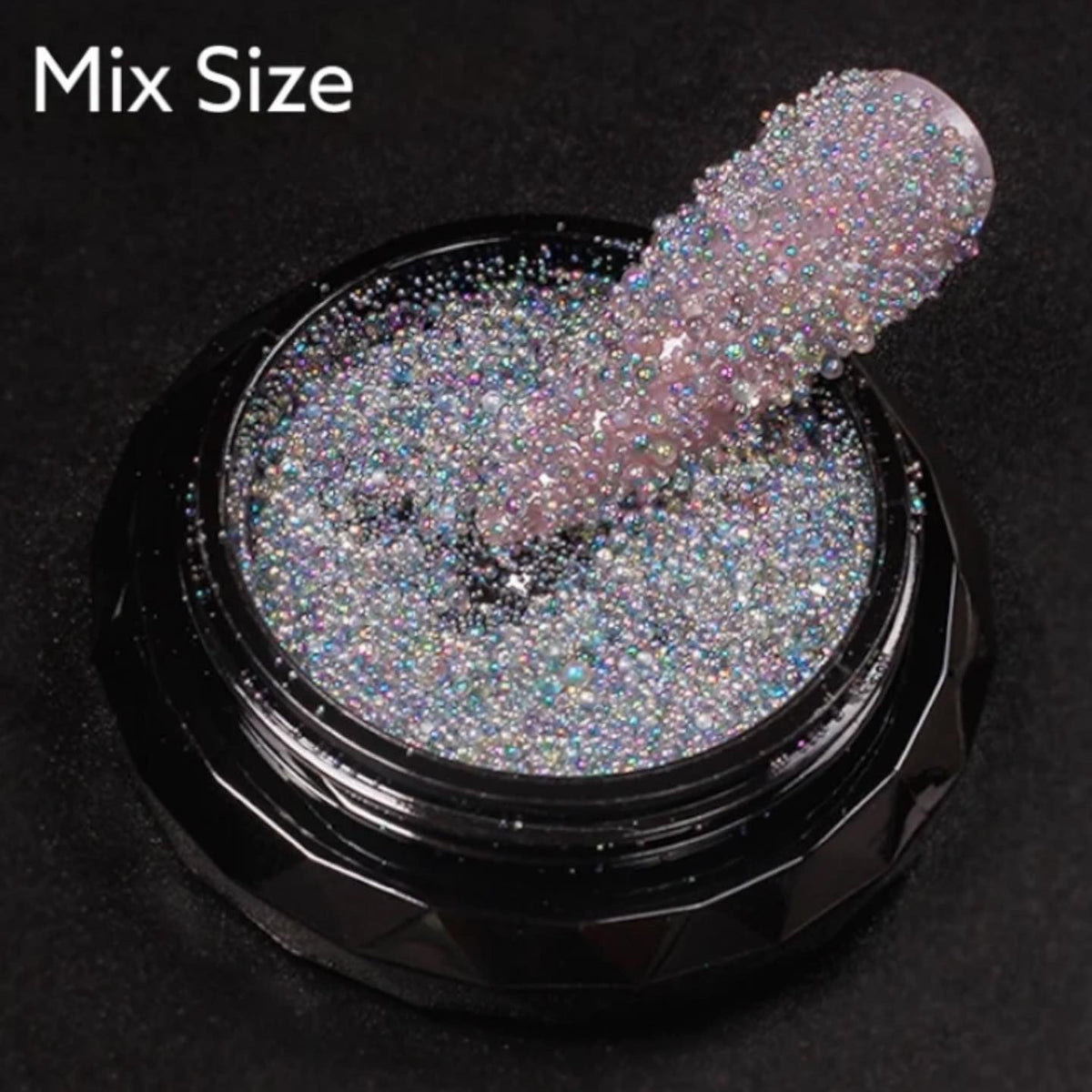 Laser 3D Nail Beads