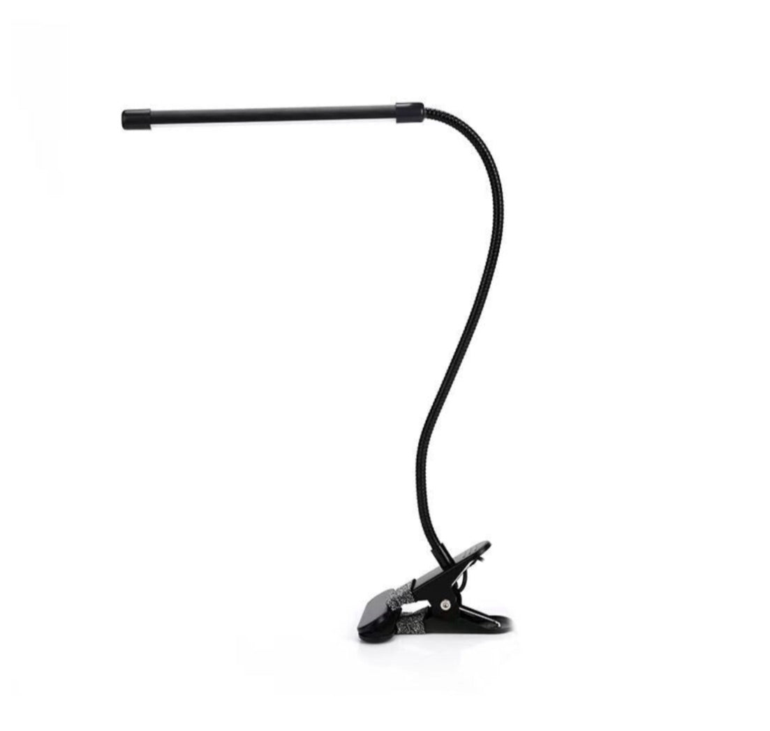 LED Desk Table Clip Lamp - 7W USB Cable