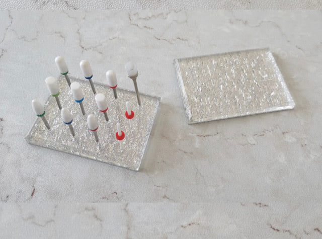 ELECTRIC NAIL DRILL BIT STAND