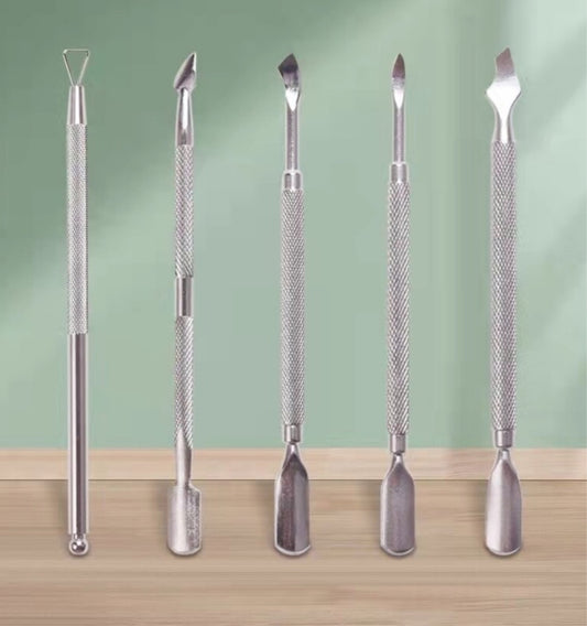 Big Stainless Steel Cuticle Pusher