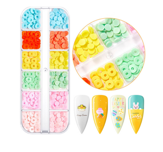 3D Nail Decorations Clay slices - 03