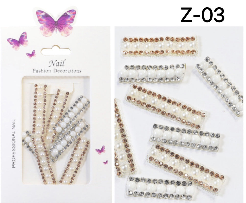 Rhinstone Nail Stickers
