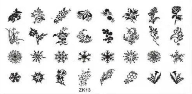 Nail Stamping Metal Plate - ZK
