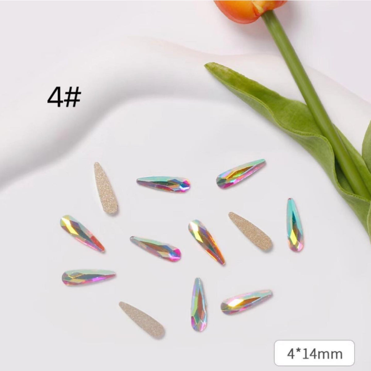 AB Flat Bottom Rhinestone’s