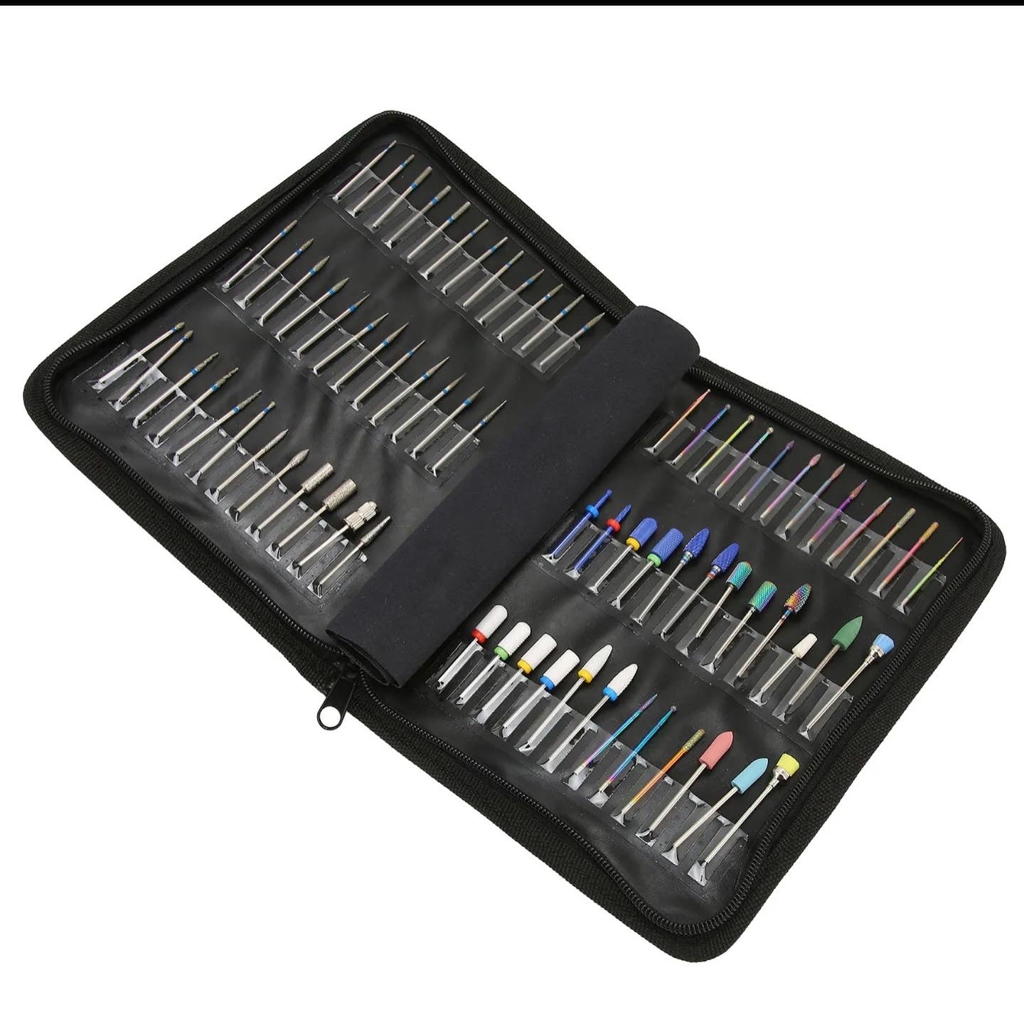 Nail Drill Bit Storage Bag - Large