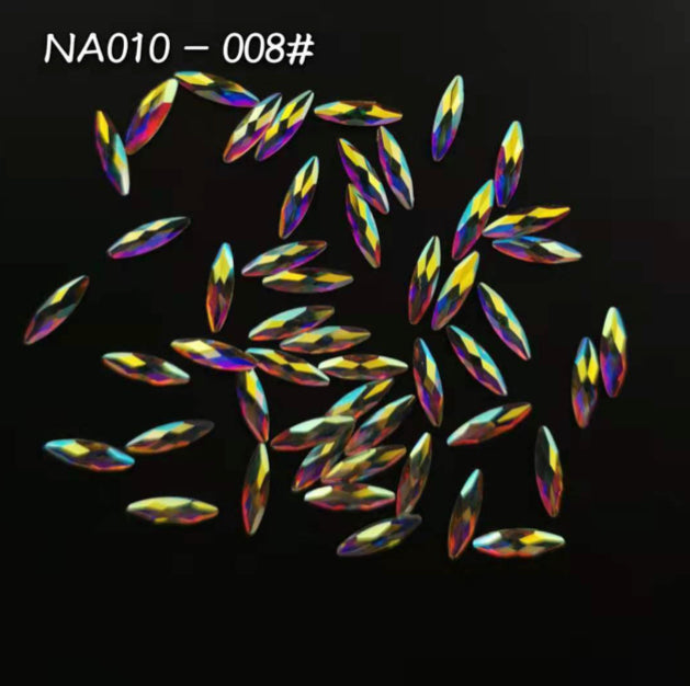 Shaped Nail Diamonds - 50pcs
