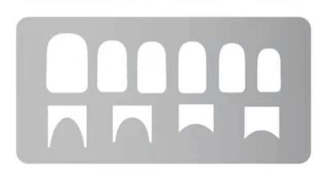 Nail Stamping Stancil Plate - 4pcs